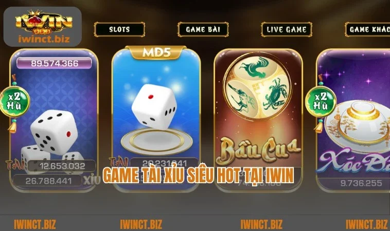 Game Tài Xỉu ấn tượng và thịnh hành trên thị trường