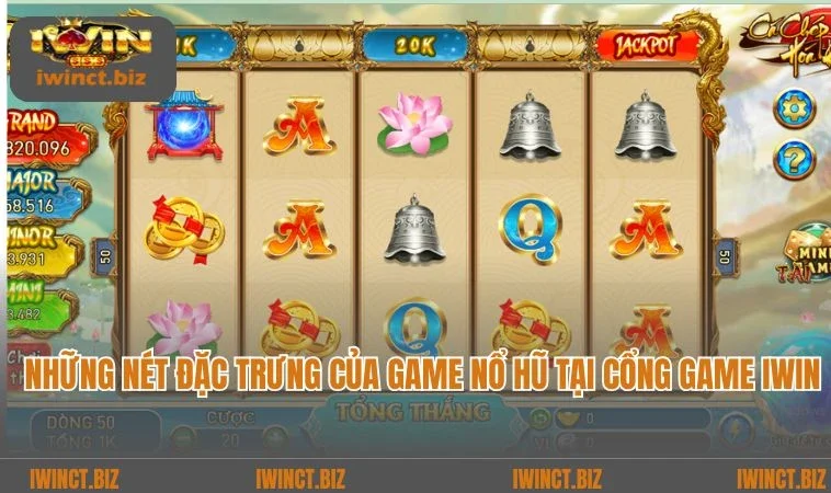 Những nét đặc trưng của game nổ hũ tại cổng game Iwin